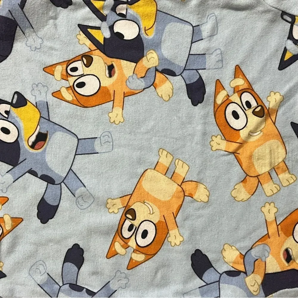 Unisex kids BLUEY Pajamas set long sleeve 4T